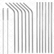 12-Pack Stainless Steel Drinking Straws, $9 with code 32WPXNOD